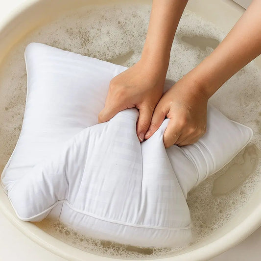 How to Wash Pillows by Hand