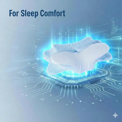 Contour Memory Foam Pillow with Dual-Height Design & Cooling Cover |  Hotel Quality Series