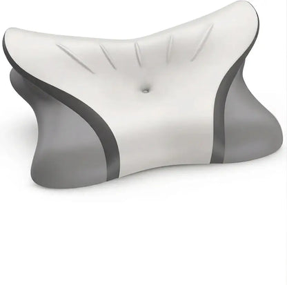 Dual-Height Contour Memory Foam Cooling Pillow (5.1" / 4.3" Loft) (1-Pack)- Grey